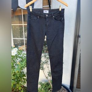 Paige Skyline Skinny Jean Black, Size 29